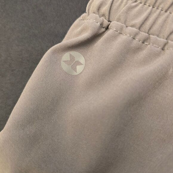 RBX Elastic Waist Zipper Pockets Shorts - Picture 6 of 11